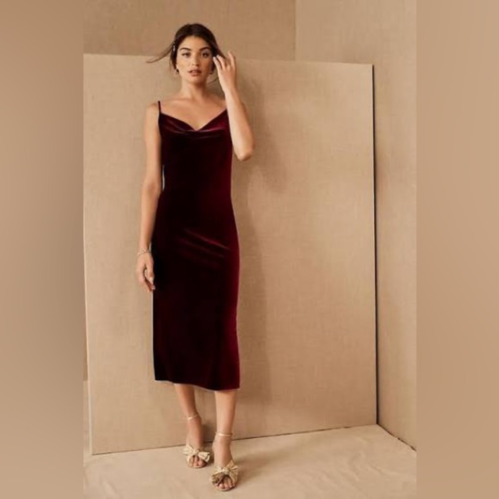 Jenny Yoo Bentley Velvet Dress